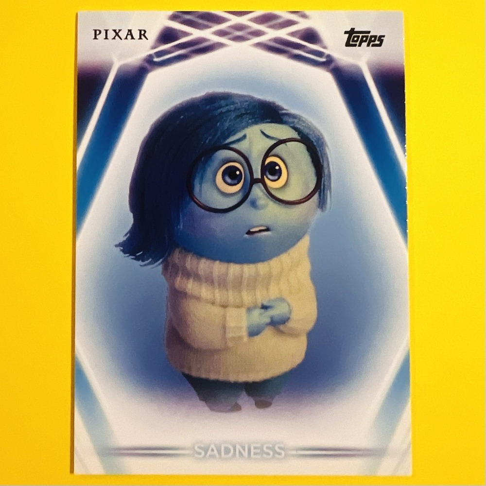 2026 Topps Disney Neon Sadness‎ #166 Base Card